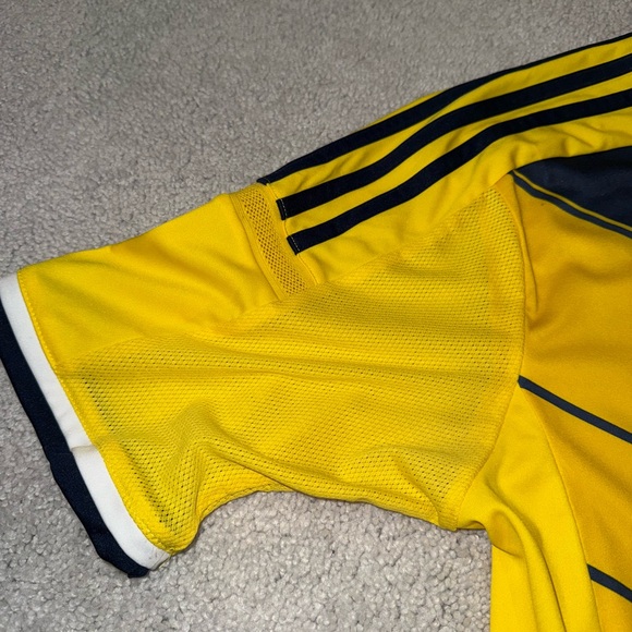 2014 Colombia Adidas Original Home Jersey Mens Size M (Used like New) - Picture 5 of 9